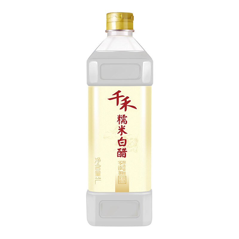 千禾 糯米白醋 1L 4.41元（需用券）