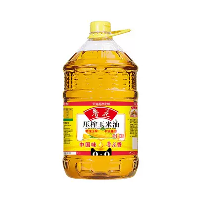 88VIP：鲁花压榨玉米油6.38L物理压榨健康 87.31元