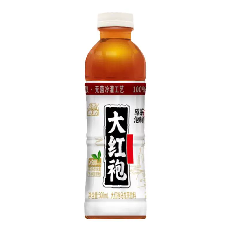 奇豹 大红袍茶 500ml*5瓶 ￥8.9