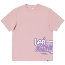 Lee 印花短袖T恤 粉色 54元需凑单、PLUS会员