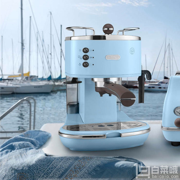 88VIP会员，De'Longhi 德龙 复古系列 ECO310 泵压式半自动咖啡机 3色 996.55元包邮包税（双重优惠） 买手党-买手聚集的地方