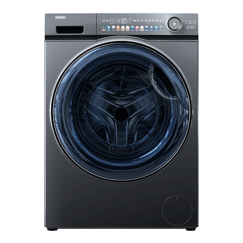 20点开始、PLUS会员：Haier 海尔 精华洗超薄款 EG100MATESL6 全自动滚筒洗衣机 10k