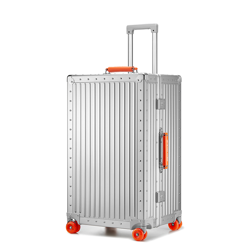 移动端：梦旅者 全铝镁合金拉杆箱 加厚三七开 30寸 2163元（淘金币可抵24.6