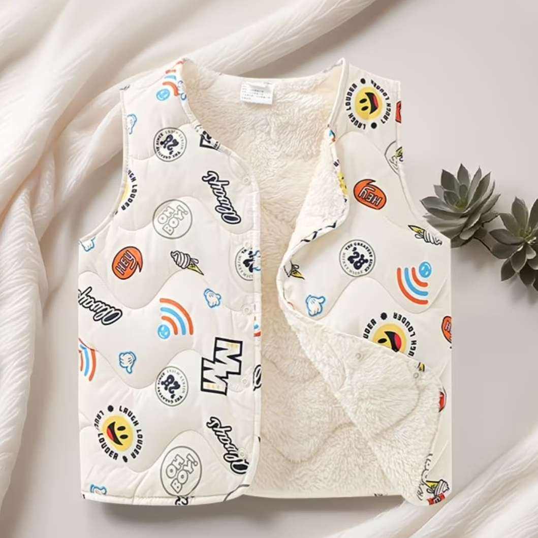 迪士尼 儿童马甲 春秋中大童幼儿园校服内搭 632