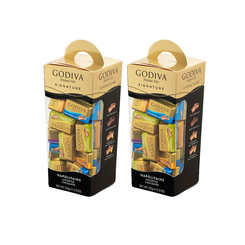 GODIVA 歌帝梵 混合四口味排块巧克力225g*2零食糖果进口 220.91元