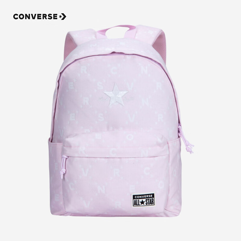 CONVERSE 匡威 儿童书包初中小背包2024春双肩包男女童包包 淡紫色 M 174元