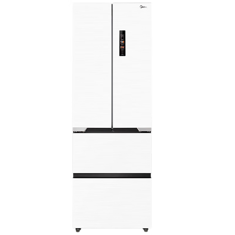 再降价、预售、PLUS会员：Midea 美的 MR-421WUFPZE 60cm超薄嵌入 法式冰箱 5074.6元+