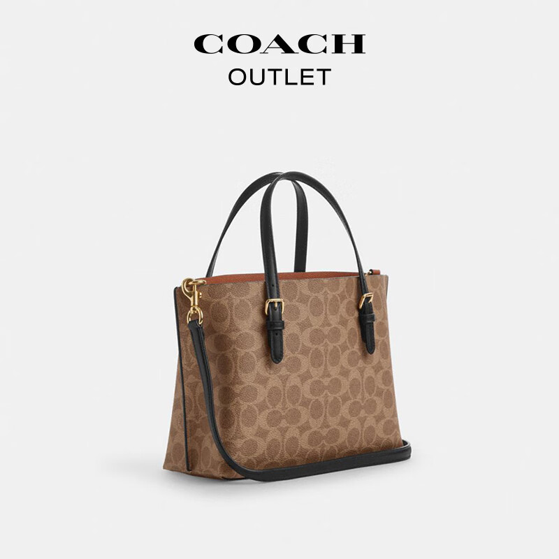 PLUS会员：COACH 蔻驰 女士经典标志老花帆布MOLLIE 25号托特包 1655.62元（需凑单