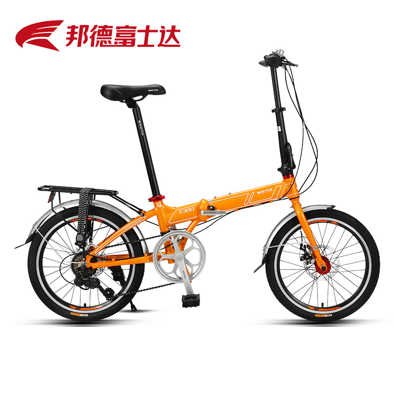 邦德富士达 BATTLE e300折叠自行车铝合金禧玛诺变速20寸battle男成人单车 783元