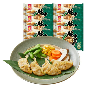 CP 正大食品 正大 饺子早餐速食 煎饺 薄皮大馅 脆皮煎饺230g*6袋 ￥56.4