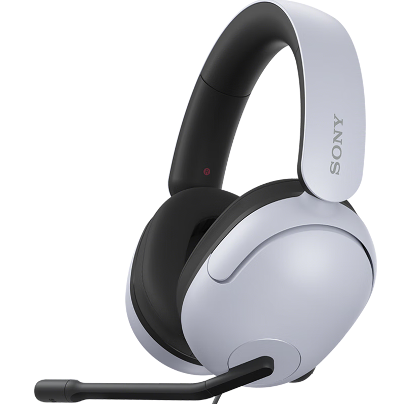 PLUS会员：SONY 索尼 INZONE H3 头戴式电竞游戏耳机 白色 356.5元包邮