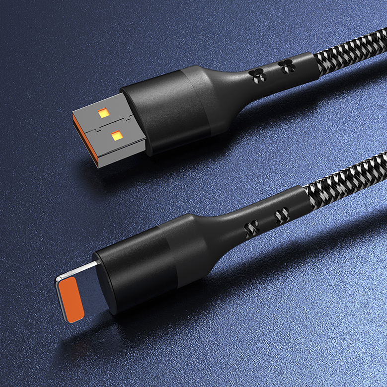 苹果Lightning 数据线 1m（买二赠一） 5.9元（需买2件，需用券）