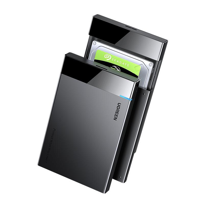 UGREEN 绿联 2.5英寸 SATA硬盘盒 USB 3.1 US221 29.9元