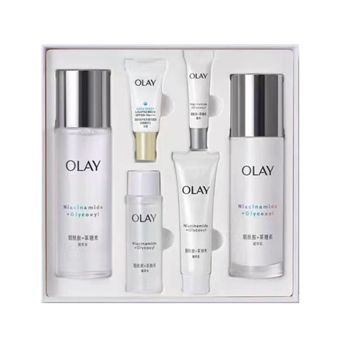 OLAY 超抗美白水乳套装抗糖烟酰胺精华官方 378.1元