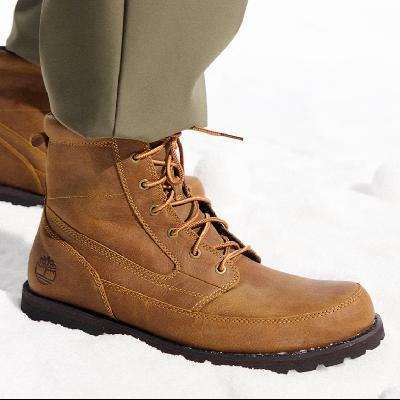 需凑单、双11狂欢：Timberland 添柏岚 男款户外休闲高帮靴 A5YQS 449.22元（实付4