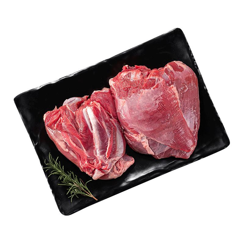 海底捞 羔羊后腿肉 1kg 63.98元