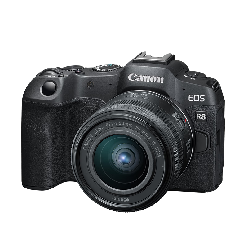 佳能（Canon）EOS R8 全画幅微单数码相机 RF24-50镜头套装（约2420万像素/小型轻