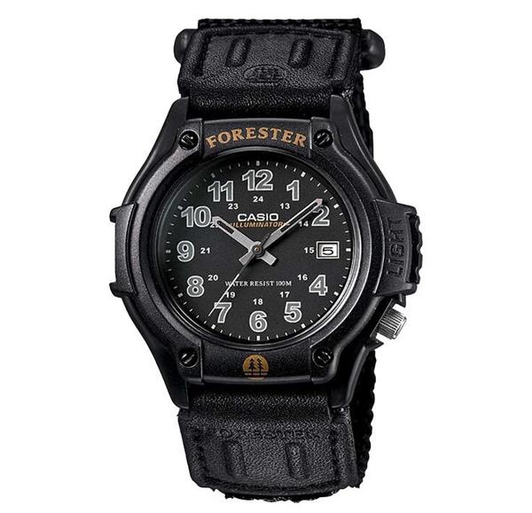 casio 卡西欧 forester森林人 ft500wc-1bvcf 男士复古石英手表170元