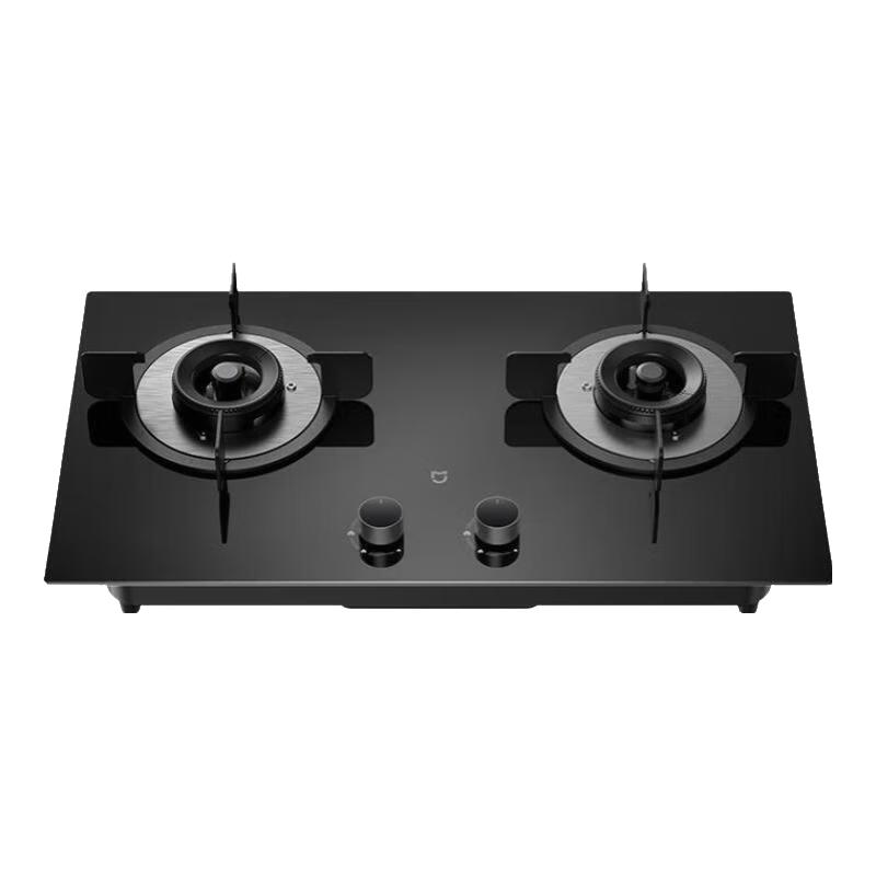 米家 MIJIA 小米智能燃气灶S1 嵌入式家用煤气灶双灶具5.0kW猛火 烟灶联动 底