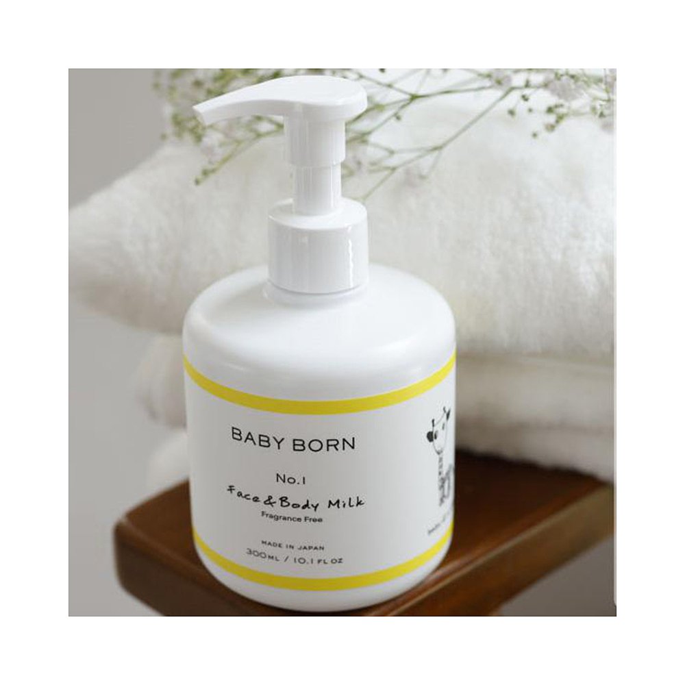 BABY BORN 日本直邮BABY BORN 温和滋润肌肤脸部可用身体乳 300ml 181.41元