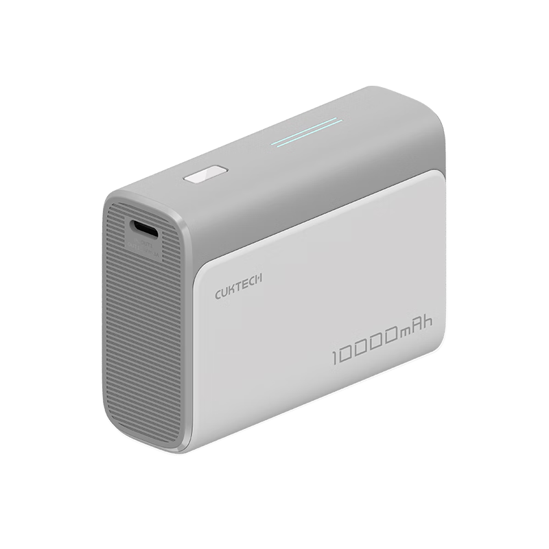 需学生认证：CukTech 酷泰科 PB100 充电宝 亚钛灰 10000mAh Type-C 30W 94元 包邮（需