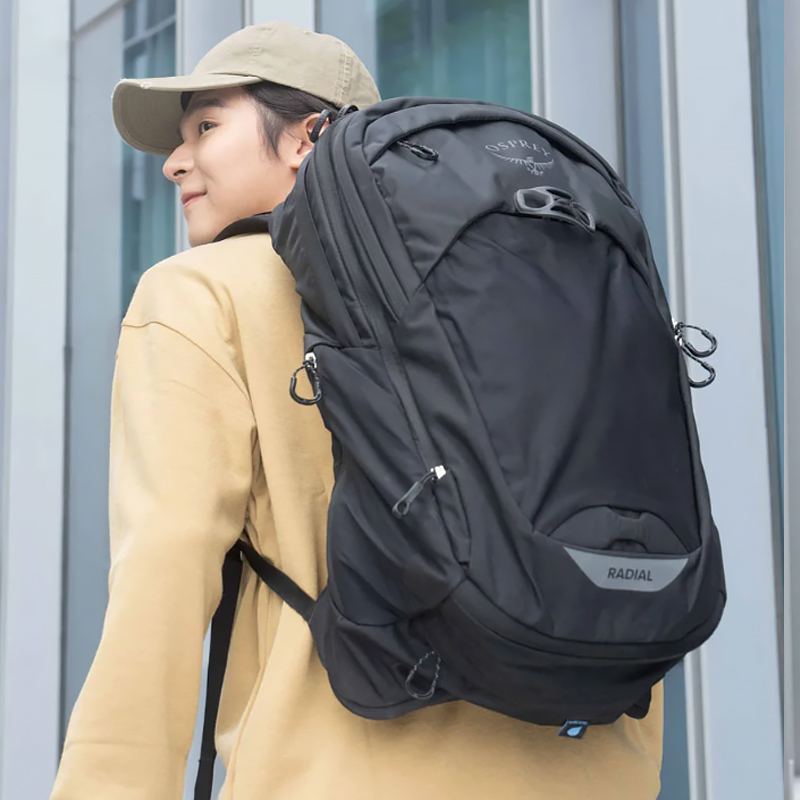 OSPREY Radial 光线34L扩容双肩包24年新款城市通勤骑行户外背包 1623.5元