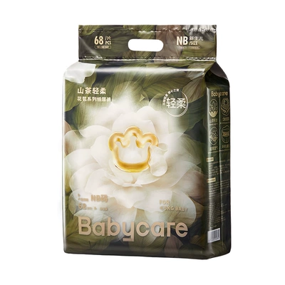 babycare 山茶花纸尿裤NB68/S58/M50 120.02元+378个淘金币 包邮（需领券、需凑单）