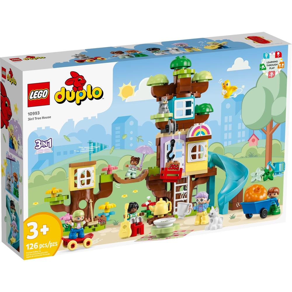 LEGO 乐高 Duplo得宝系列 10993 3合1创意树屋 498.71元（需用券）