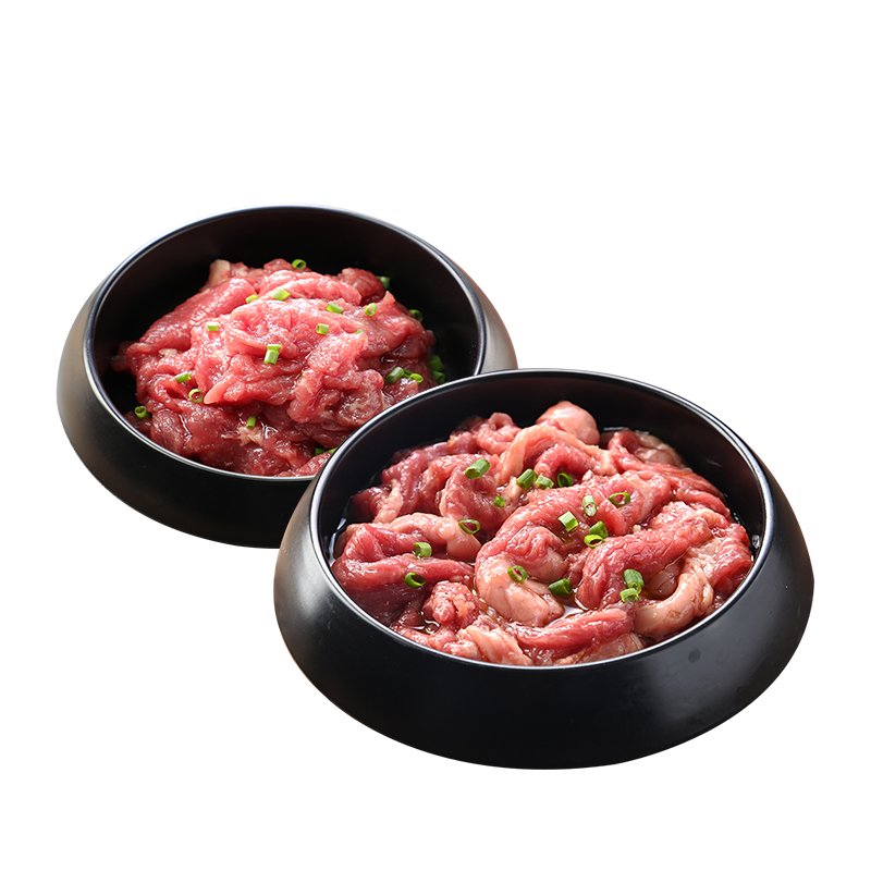 HANLASAN 汉拿山 烤牛肉套装 咸鲜微甜韩式料理烤肉组合800g食材 家用烧烤 62.77