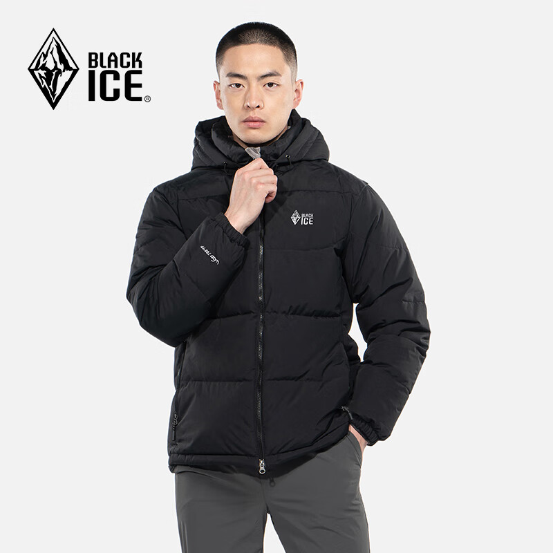 BLACKICE 男士 天樞PLUS 鵝絨700蓬羽絨服 鐵灰 XL 580.48元（需用券）