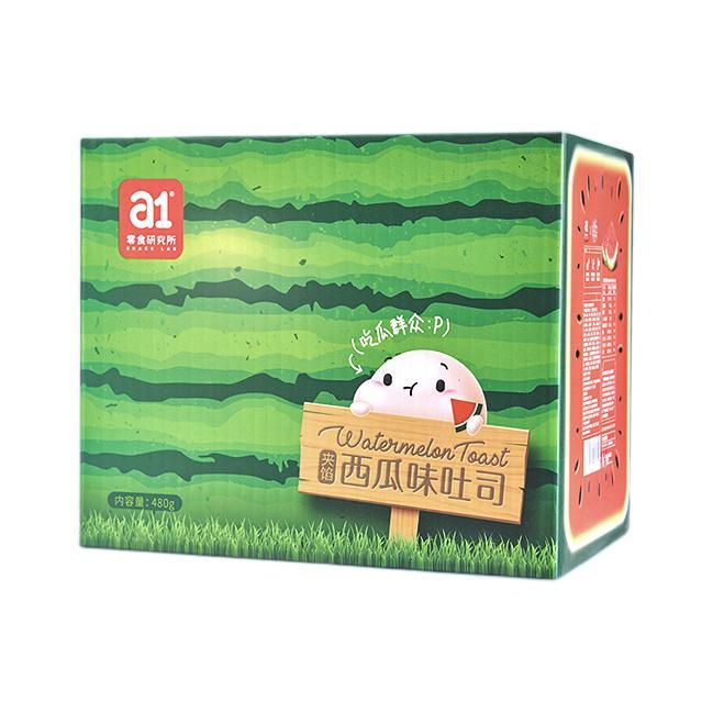 88VIP：a1 夹馅吐司 西瓜味 480g 5.99元（需买4件，需用券）