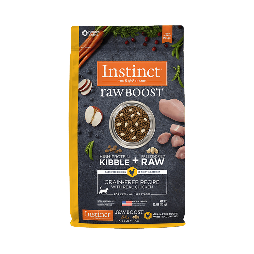 Instinct 百利 原食生鲜系列 鸡肉全阶段猫粮 4.5kg（首购专享） 300.55元（需用