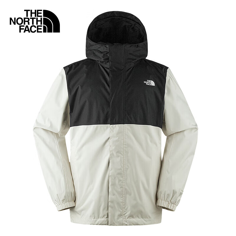 THE NORTH FACE 北面 单层冲锋衣男户外运动外套防水透汽24春季|8AUN VOR/白色 L/175