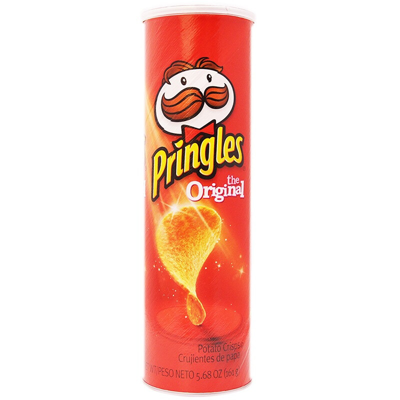 Pringles 品客 薯片零食110g*1罐7种口味零食办公室小吃休闲食品 7.03元