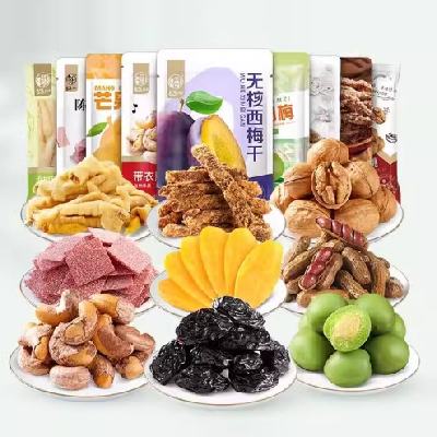 华味亨 坚果蜜饯零食合集 任选6件 4.15元/件（需拍6件，共24.9元，需领券）