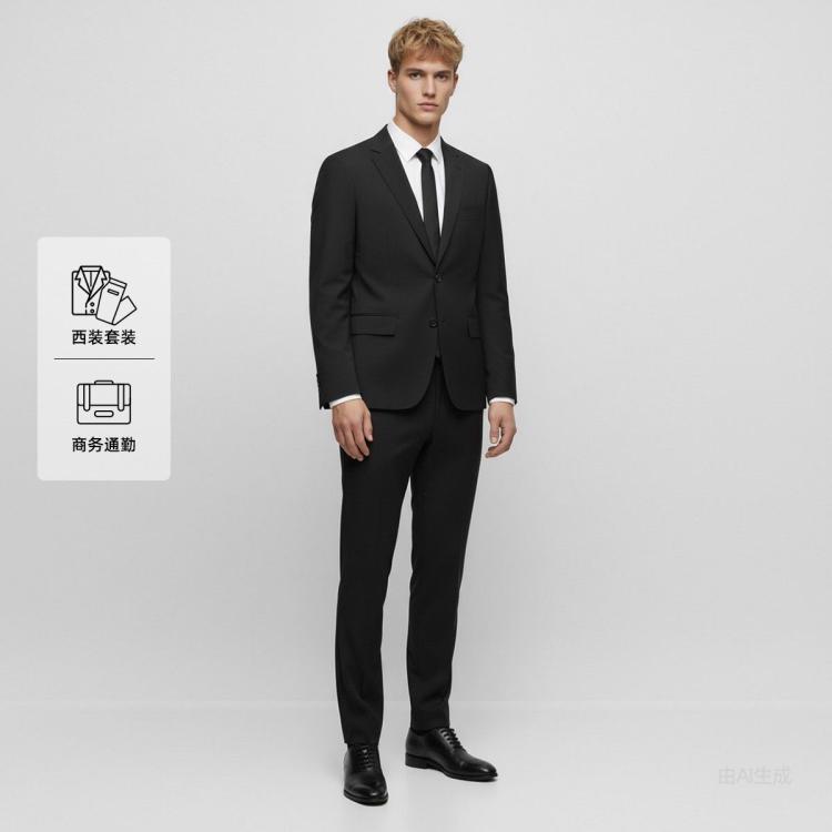 BOSS 男士西服套装 1799元 - 86线报