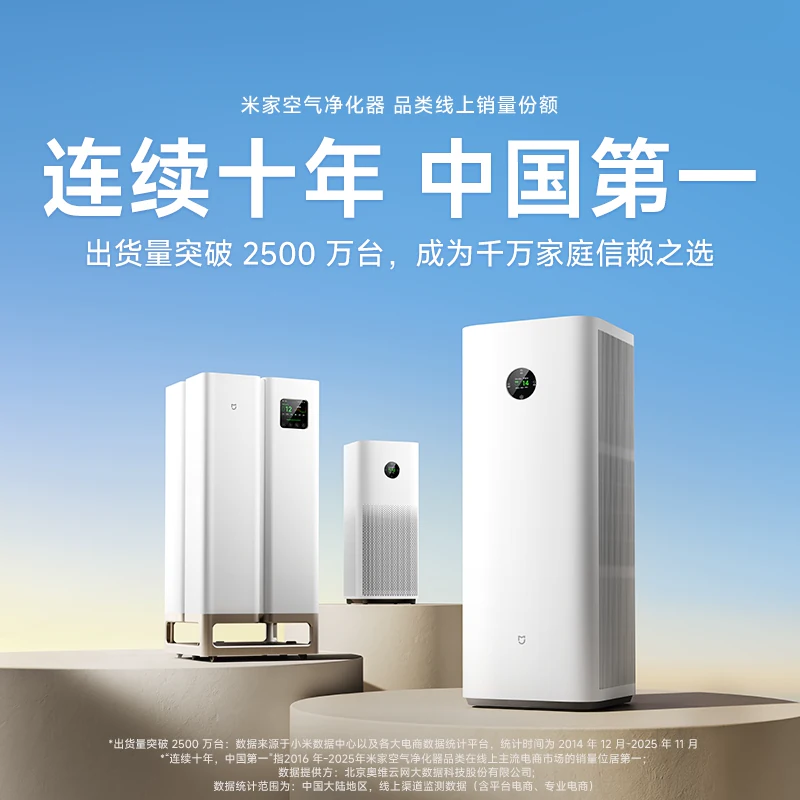 米家 AC-M25-SC 空气净化器 5 553.35元 - 线报酷