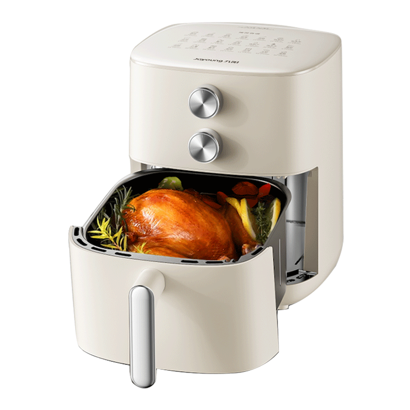 再降价:九阳 KL60-V575 空气炸锅 6L大容量 蒸汽嫩烤蒸烤炸一体机 金属内腔不