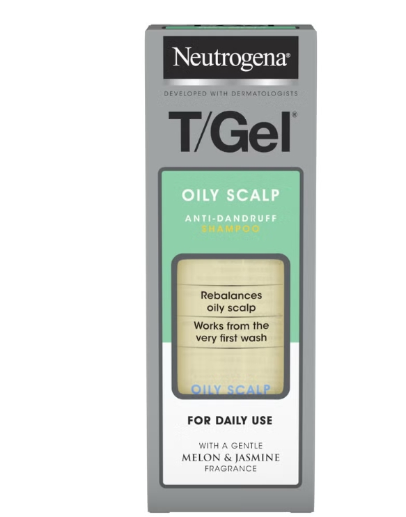 Neutrogena T/Gel 去屑洗发水 油头用 7.5折 ￡4.58（约40元）