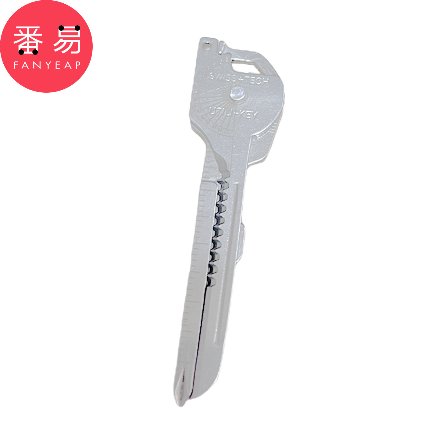 番易 多功能 A1vl001 便携小工具配件随身八合一钥匙扣 14.48元