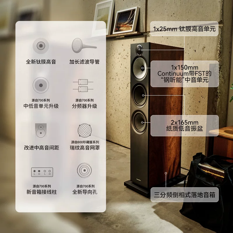 宝华韦健 603S3落地音箱 16288.18元 - 清风线报