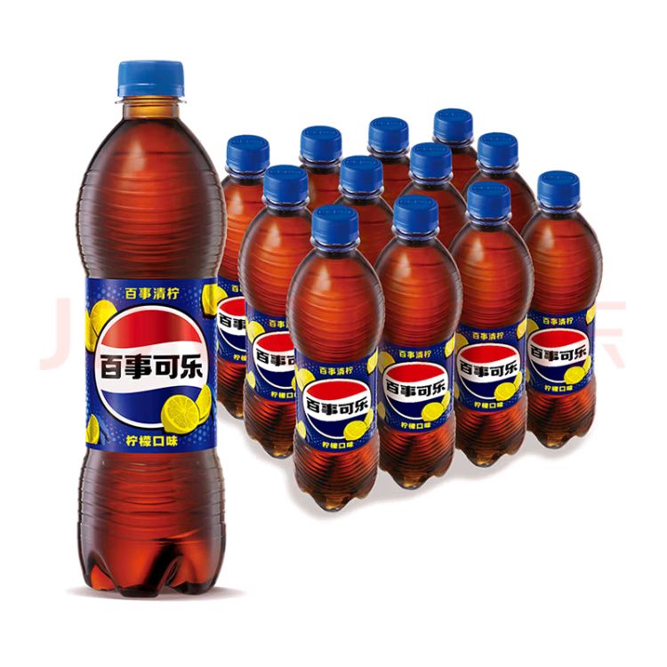 pepsi 百事 可乐 Pepsi 清柠味 汽水 500ml*12瓶 百事出品 22.7元（需买2件，需用券