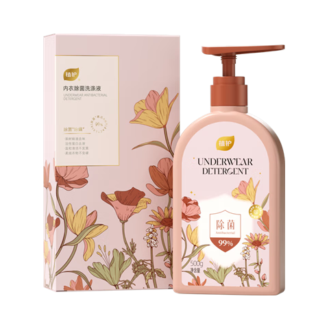 植护 花园香氛 内衣清洗液 500g*1瓶 4.9元