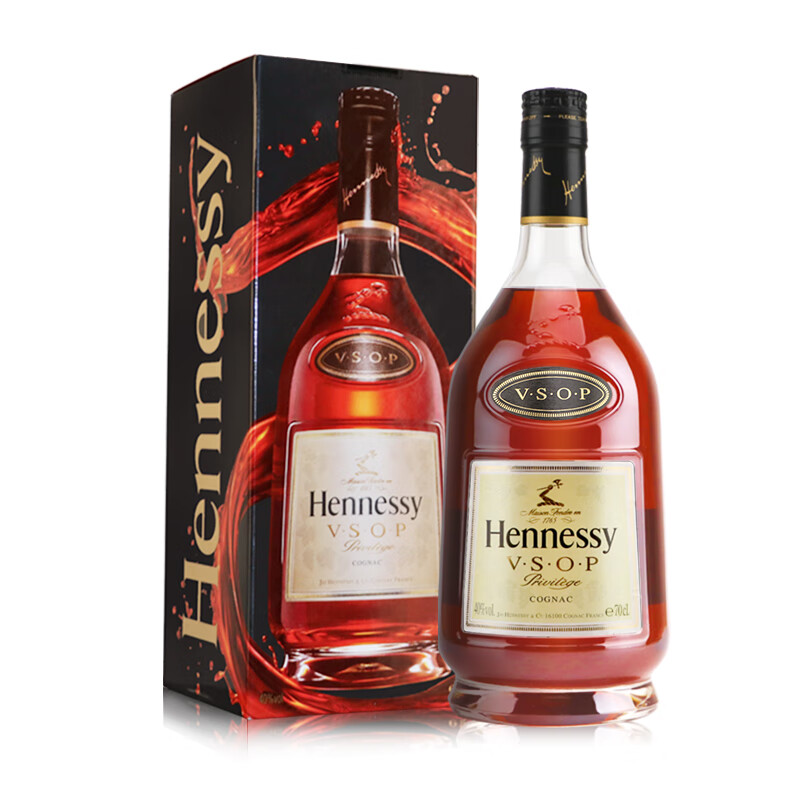 京东百亿补贴、PLUS会员：轩尼诗（Hennessy） VSOP法国白兰地洋酒 700mL * 1瓶 375.12元包邮
