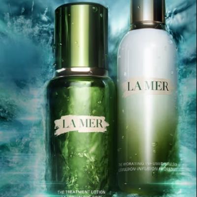 LA MER海蓝之谜 精萃水150ml+精萃乳50ml（赠 精萃水100ml+碧玺洁面30ml*4） 2159元