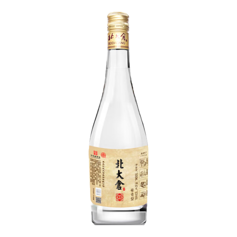 北大仓 粮香 酱香型白酒 53度 500mL 28.71元包邮