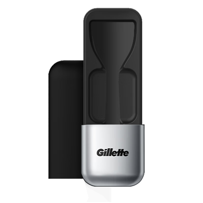 PLUS会员、需弹券：Gillette 吉列 剃须刀手动 便携旅行盒 32.05元包邮