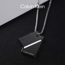 卡尔文·克莱恩 Calvin Klein CalvinKlein官方正品CK型格系列光线款军牌男士项链 5
