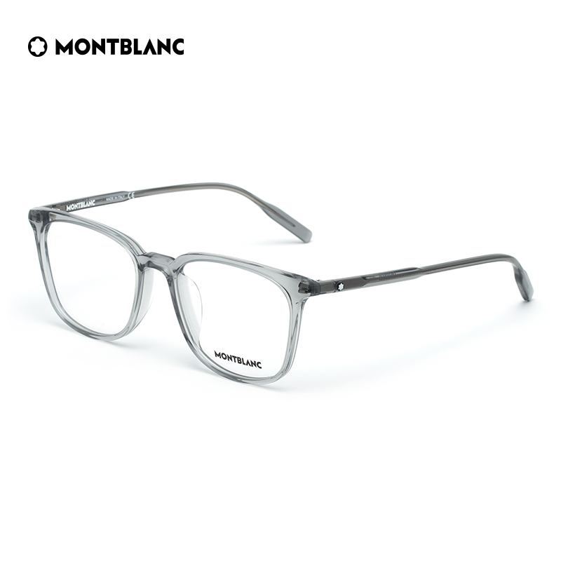 MONTBLANC 万宝龙 板材透明眼镜框素颜神器可配蔡司镜片MB0089OK 1204元（需用券