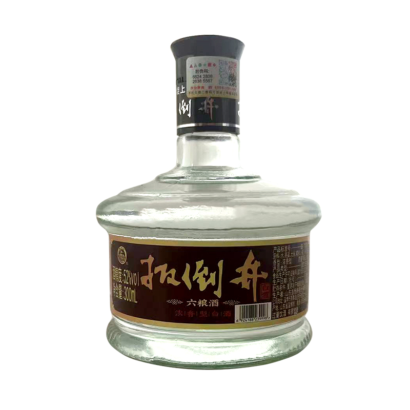 移动端：扳倒井 六粮酒 浓香型白酒 瓶装52度300ml 9.85元